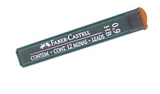 FABER-CASTELL Super Polymer Leads - 0.9/1.0mm - HB - 12 Leads