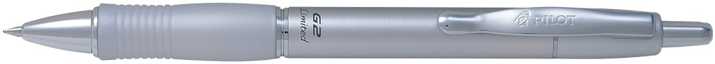 PILOT G2 Limited Rollerball Pen - Silver Metallic