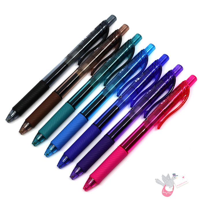 PENTEL Energel-X Retractable (0.5mm) Gel Pens - Set 7