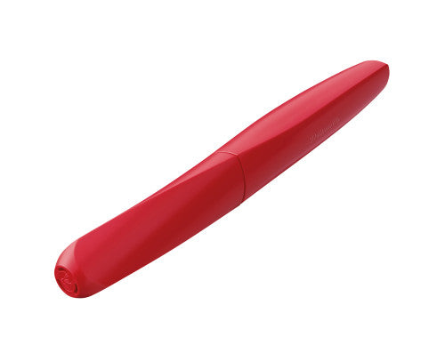 PELIKAN Twist Fountain Pen - Red - Medium Nib