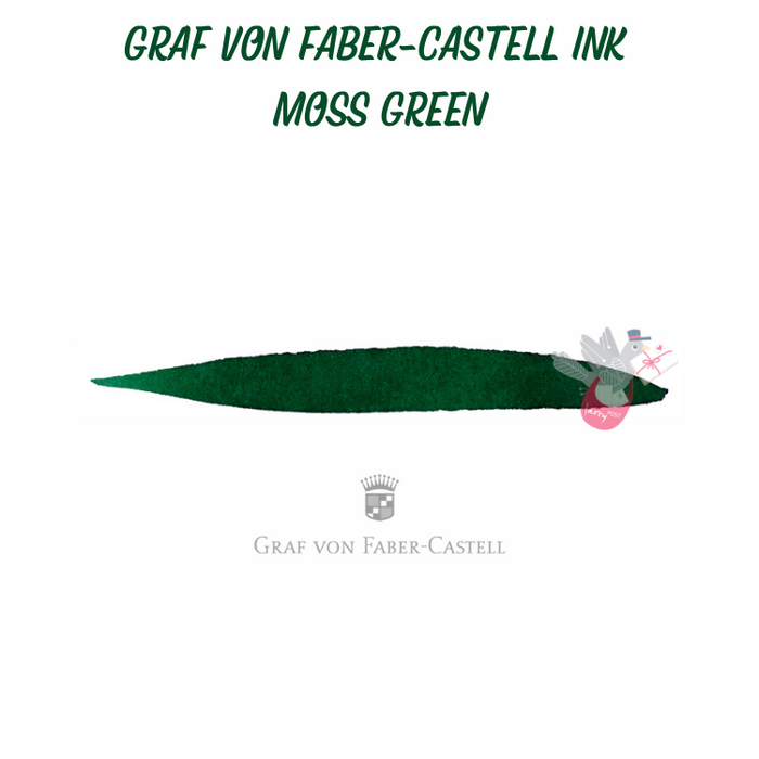 GRAF VON FABER-CASTELL Fountain Pen Ink - 5mL SAMPLE - Moss Green