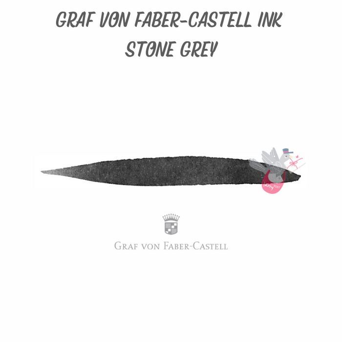 GRAF VON FABER-CASTELL Fountain Pen Ink - 5mL SAMPLE - Stone Grey