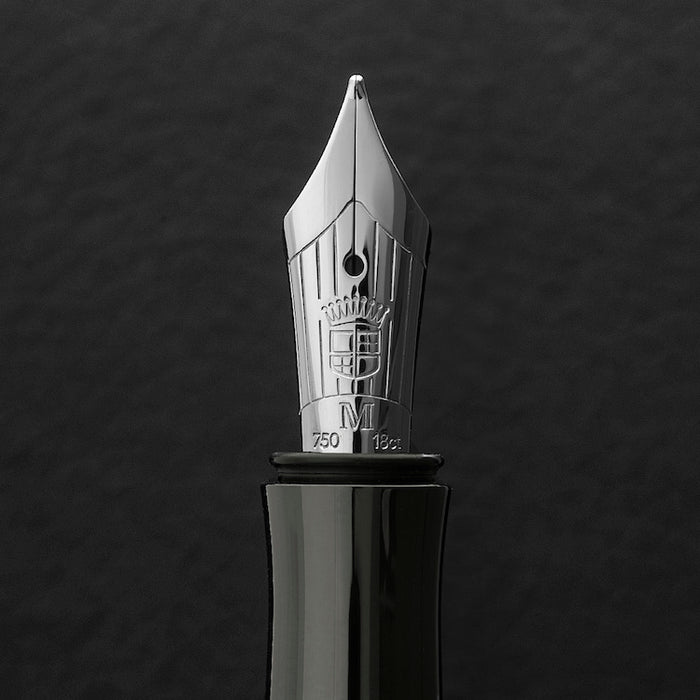 GRAF VON FABER-CASTELL Replacement Nib Unit - Black (18ct) - Classic Macassar - F