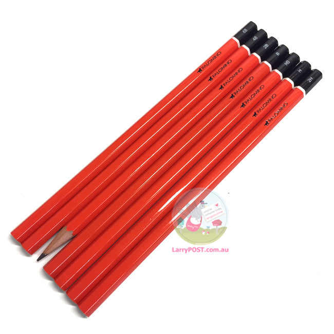 Palomino Graded Graphite Pencils - Orange 2H - 6B
