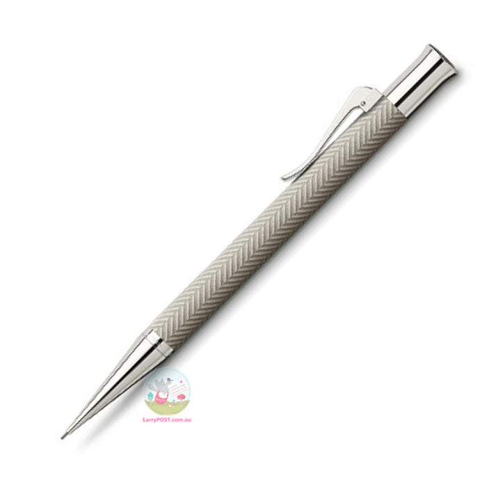 Graf von FABER-CASTELL Guilloche Cisel’‘Ω - Light Grey - Propelling Pencil