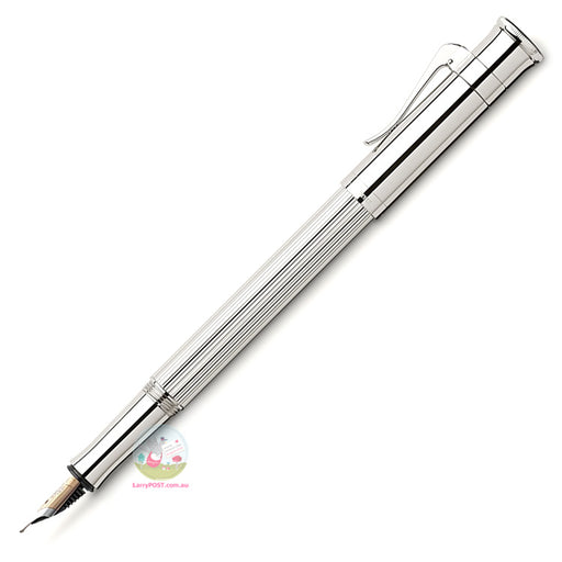 GRAF VON FABER-CASTELL Classic Platinum Plated Fountain Pen