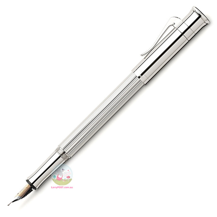 GRAF VON FABER-CASTELL Classic Platinum Plated Fountain Pen