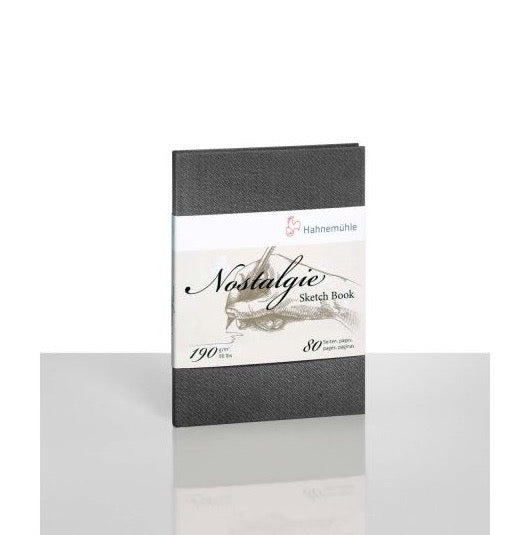 HAHNEMUHLE Nostalgie Sketchbook - 190gsm - 80 pages - A5 Portrait
