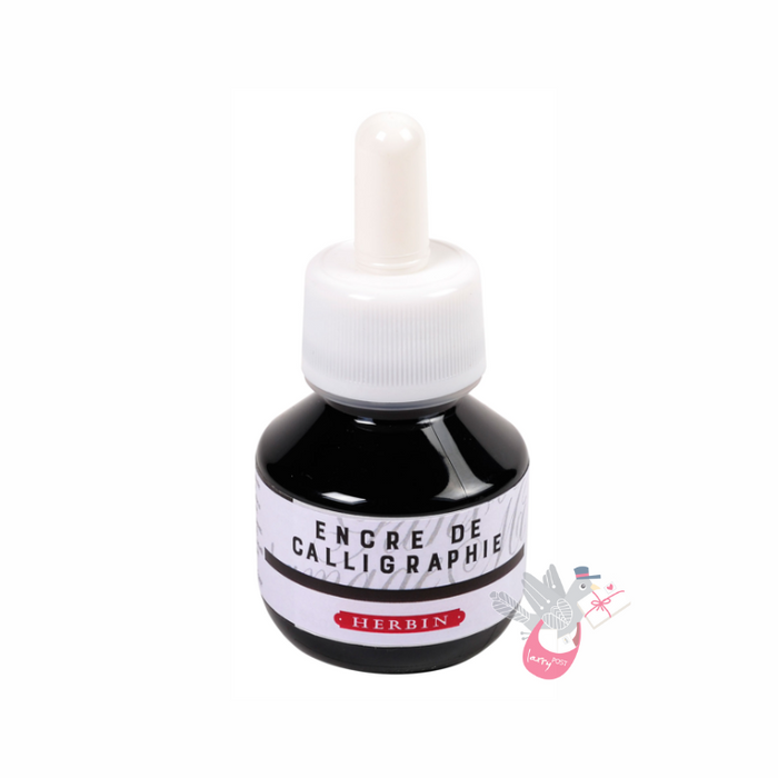 HERBIN Artists Calligraphy Ink (For Dip pens) - 50mL - Black