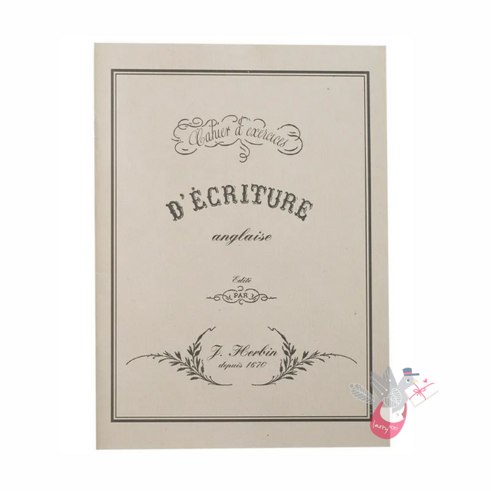 HERBIN Calligraphy Practice Exercise Book (12 pages) - A5+