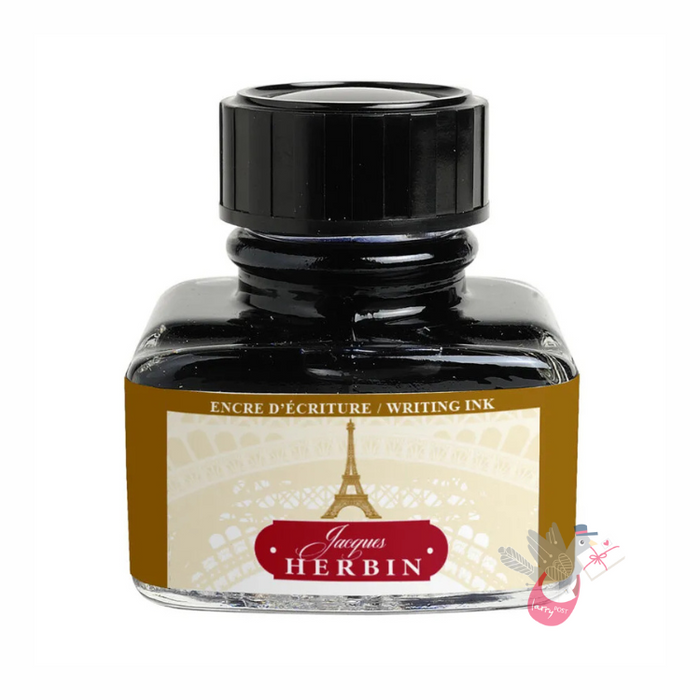 HERBIN "Les Couleurs de Paris" Fountain Pen Ink - 30mL - Eiffel Tower (Brown)