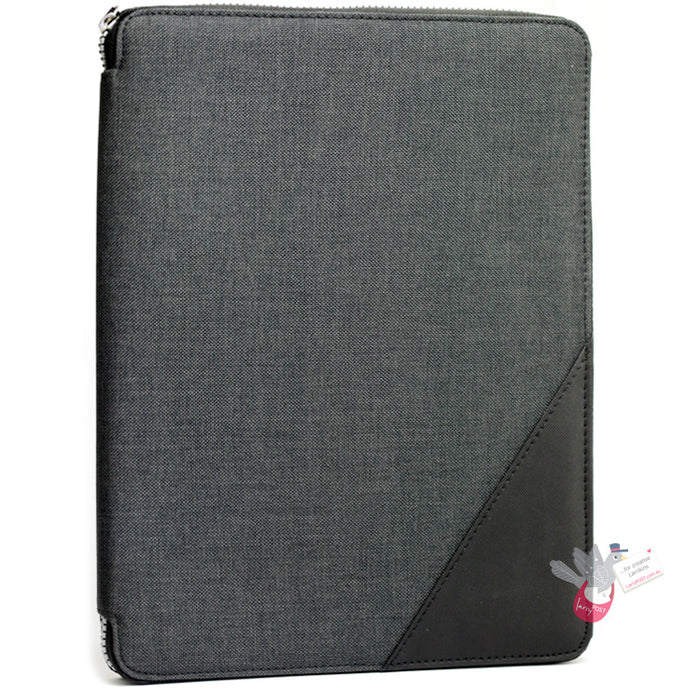 INTEMPO Compendium - Zip enclosure with Notepad - A4 - Black