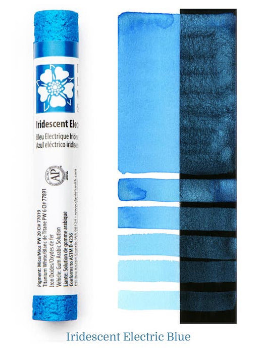 DANIEL SMITH Watercolour Stick - 12mL - Iridescent Electric Blue