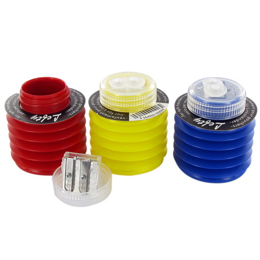 KUM 442 M2 Softie Left Handed Dual Pencil Sharpener (8 & 11mm diameter) - Green