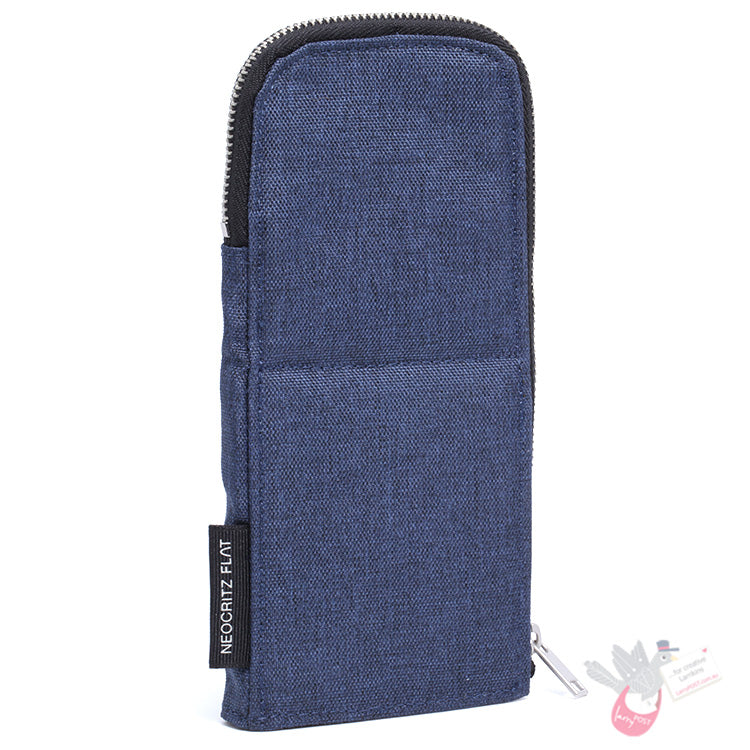 KOKUYO Neocritz Flat Biz Pencil Case - Navy