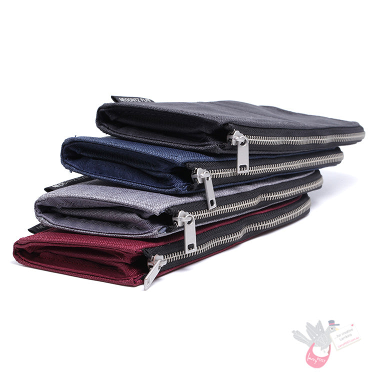 KOKUYO Neocritz Flat Biz Pencil Case - Grey