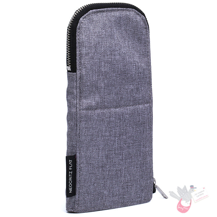 KOKUYO Neocritz Flat Biz Pencil Case - Grey