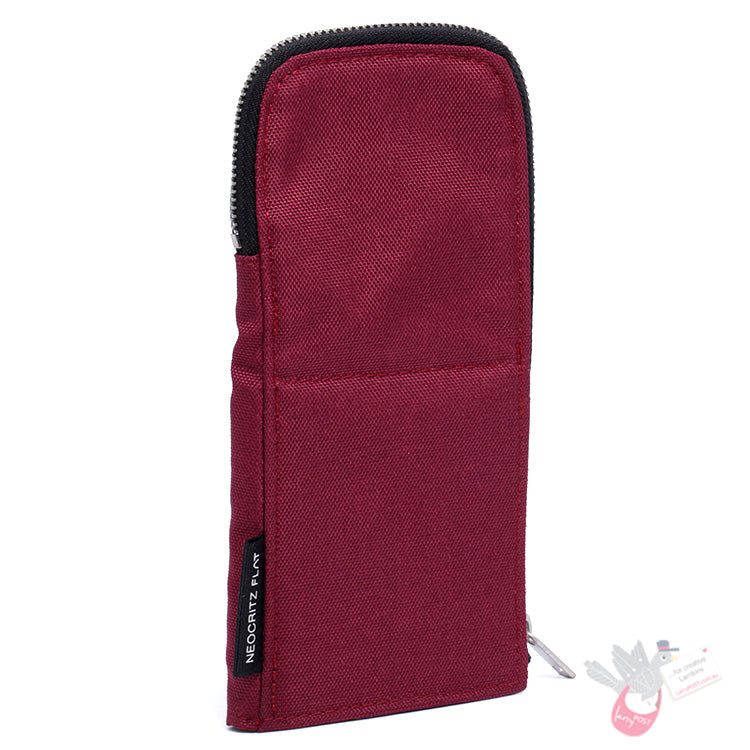 KOKUYO Neocritz Flat Biz Pencil Case - Red