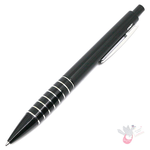 LAMY Accent Brilliant Ballpoint Pen in Gloss Black - Diamond Lacquer Grip