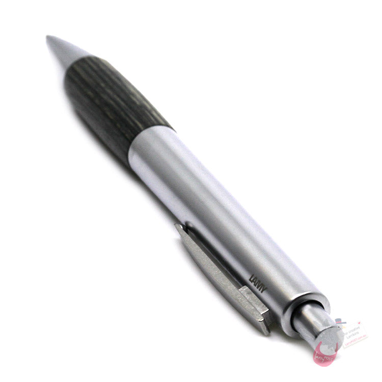LAMY Accent Aluminium Ballpoint Pen - Karelia Wood Grip Section - LAMY