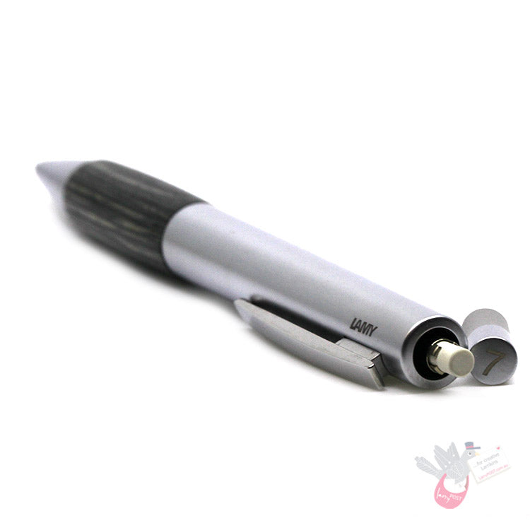 LAMY Accent Aluminium Mechanical Pencil - Karelia Wood Grip Section - 0.7mm