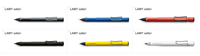LAMY Safari Mechanical Pencil (0.7mm) - Transparent (Vista)