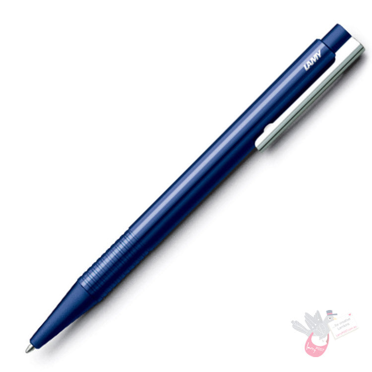 LAMY Logo Ballpoint Pen - Gloss Blue