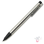 LAMY Logo Mechanical Pencil - Polished Stainless Steel / Matt Black Tip