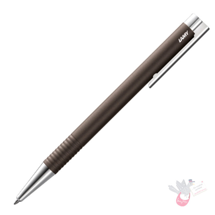 LAMY Logo Ballpoint Pen - Nut Brown (matt finish)
