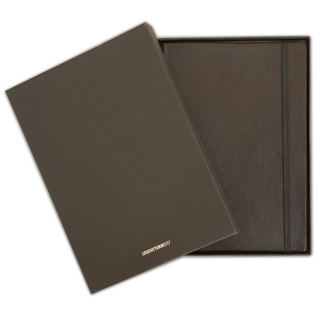 LEUCHTTURM’ÇÎå1917 Leather A6 black