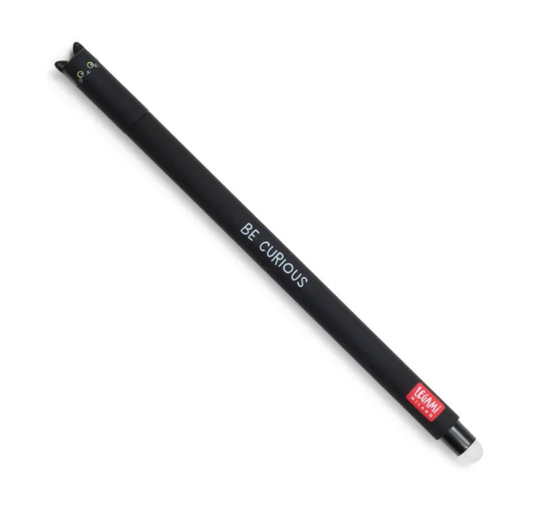 LEGAMI - Erasable Gel Pen (0.7mm) - Kitty (Black Ink)