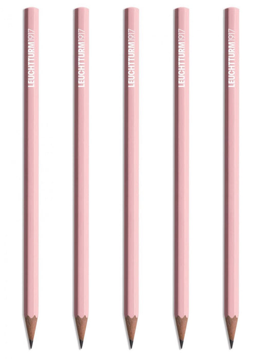 LEUCHTTURM1917 Pencil HB - Pack 5 - Powder