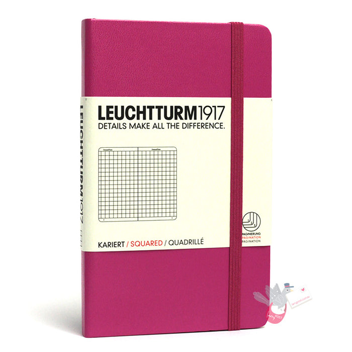 LEUCHTTURM1917 Classic Hard Cover (A6) - Squared - Pink
