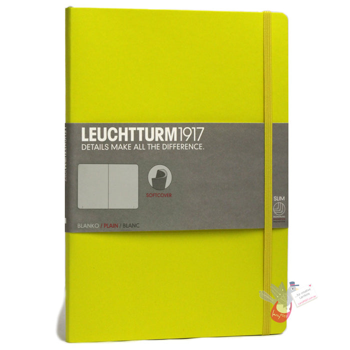 LEUCHTTURM1917 Composition Notebook Soft Cover - B5 - Plain - Lemon Yellow