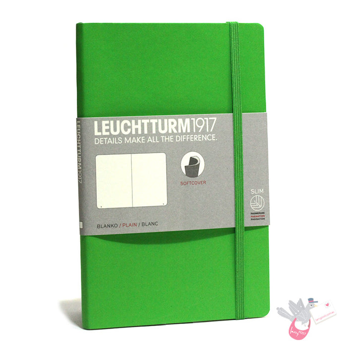 LEUCHTTURM1917 Composition Notebook Soft Cover - B6 - Plain - Fresh green