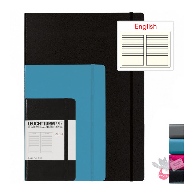 2026 LEUCHTTURM1917 Daily Diary Planner - Hard Cover - Medium (A5)