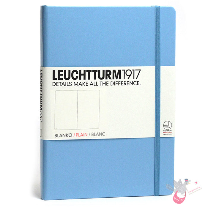 LEUCHTTURM1917 Classic Hard Cover - Medium (A5) - Plain - Ice Blue