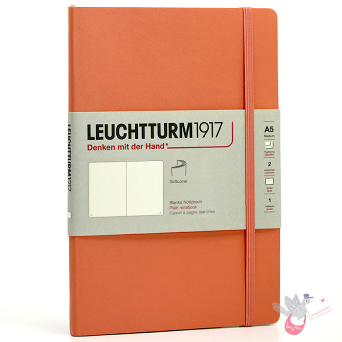LEUCHTTURM1917 Soft Cover - Medium (A5) - Plain - Bellini