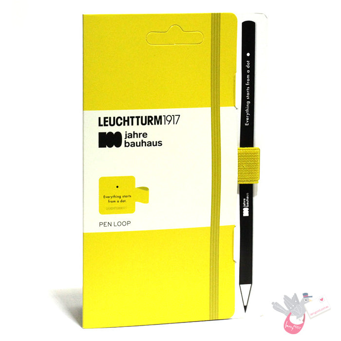LEUCHTTURM1917 Pen Loop - Bauhaus Series - Lemon