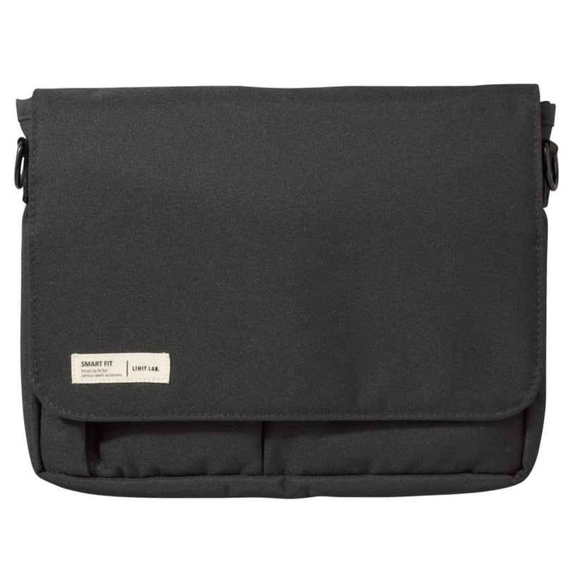 LIHIT LAB - Smart Fit Carrying Pouch A4 - Black (includes shoulder strap)