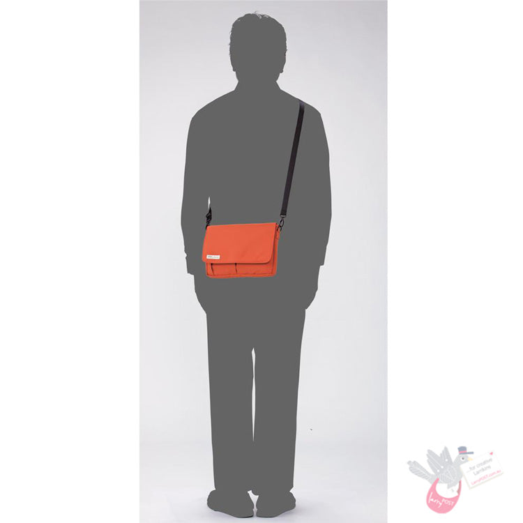 LIHIT LAB - Smart Fit Carrying Pouch A5 - Orange (includes shoulder strap)
