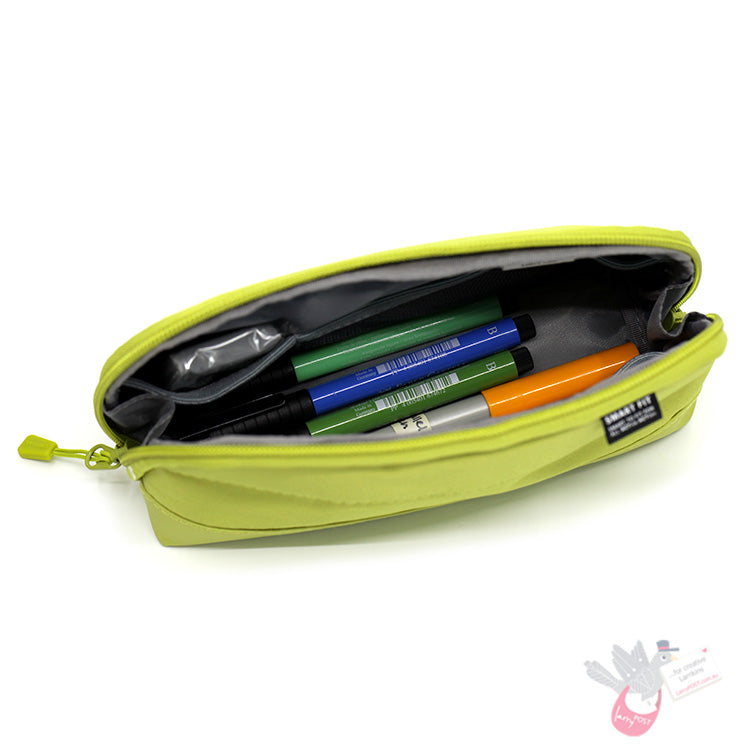 LIHIT LAB - Smart Fit Pen / Pencil Case - Lime