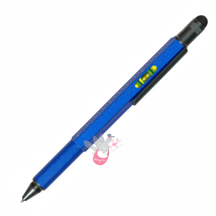 MEMMO Level Stylus Tool Pen - Ballpoint - Blue