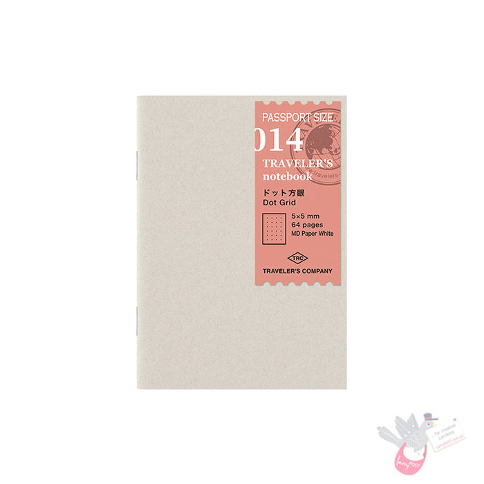 Traveler's Company - Inserts - Passport Size - 014 Dot Grid