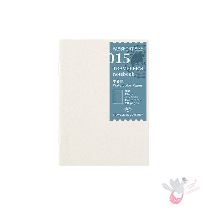 Traveler's Company - Inserts - Passport Size - 015 Watercolour Paper