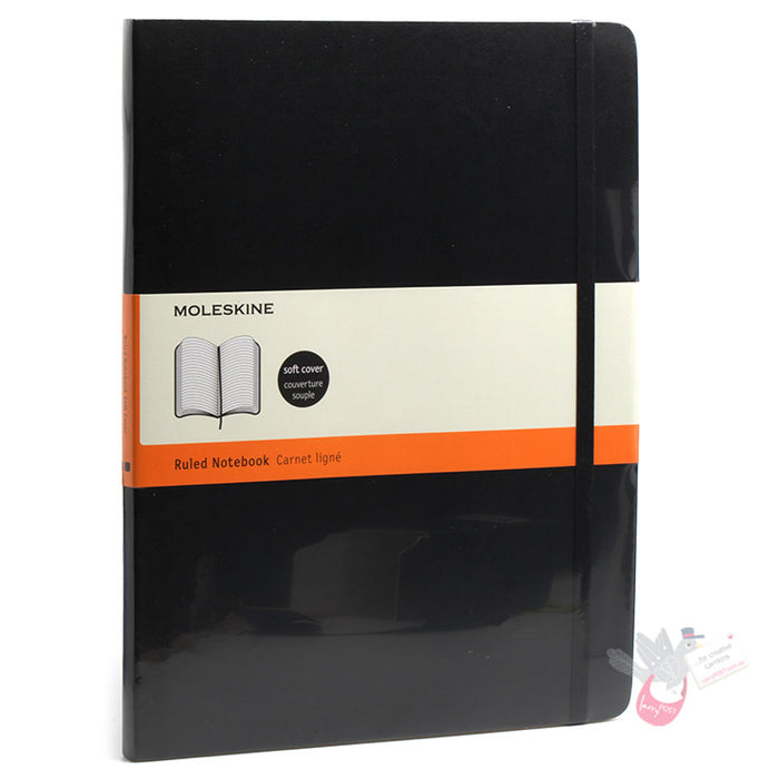 MOLESKINE’ÇÎå Soft Cover Ruled - Extra Large - Black