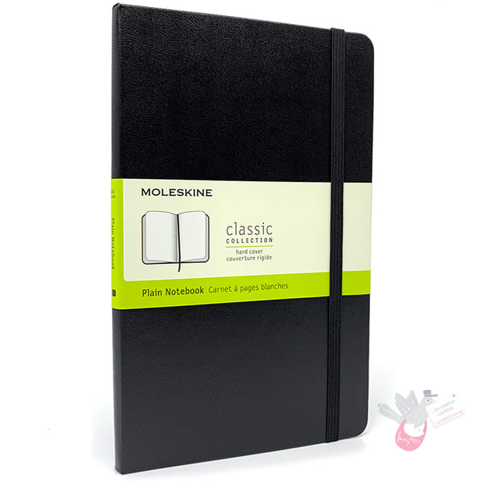 MOLESKINE’ÇÎå Classic Hard Cover Notebook Large - Plain - Black