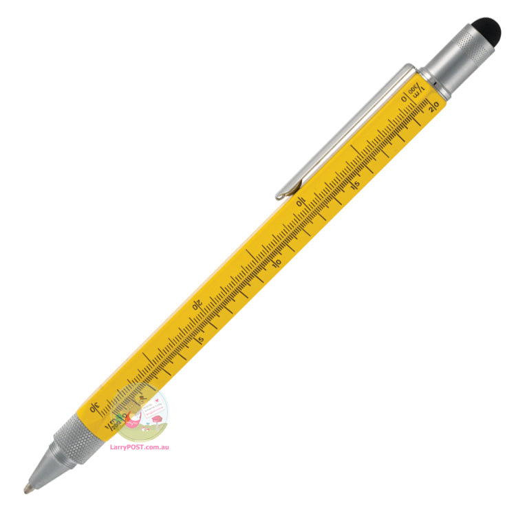 MONTEVERDE One Touch Tool Ballpoint Pen - Yellow