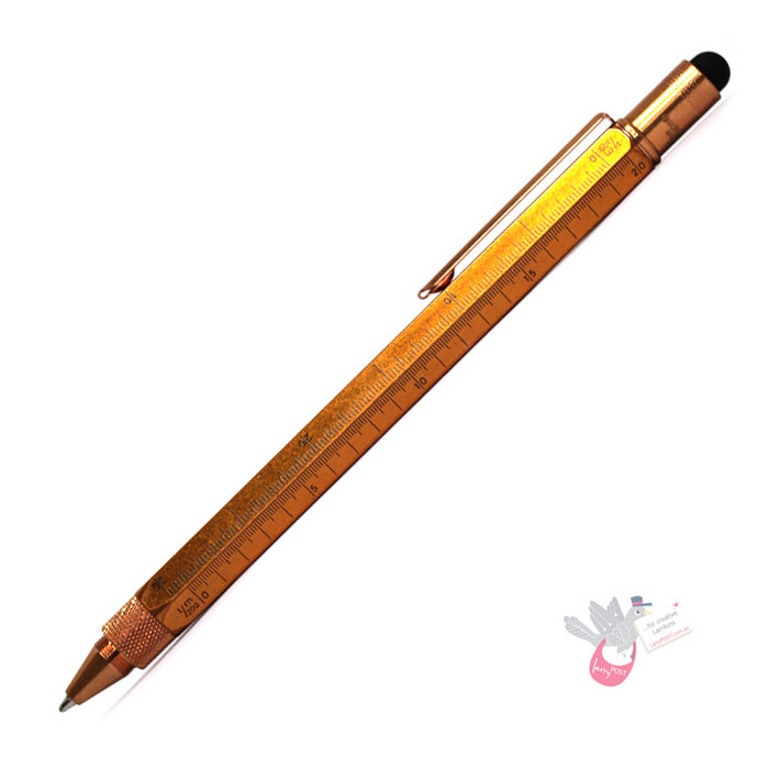 MONTEVERDE One Touch Tool Ballpoint Pen - Blue