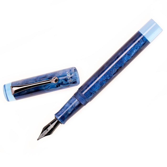 OPUS 88 Demonstrator Fountain Pen - Sapphire Blue